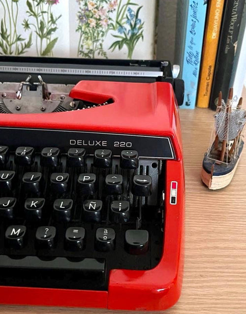 Brother Deluxe 220 (Red, 1970s)