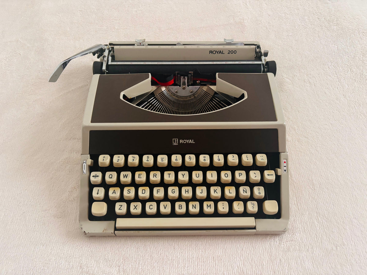 Royal typewriter